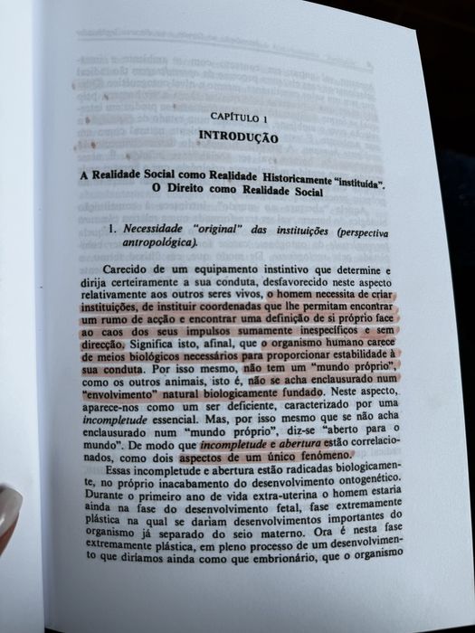 Livro de Introduçao ao Direito