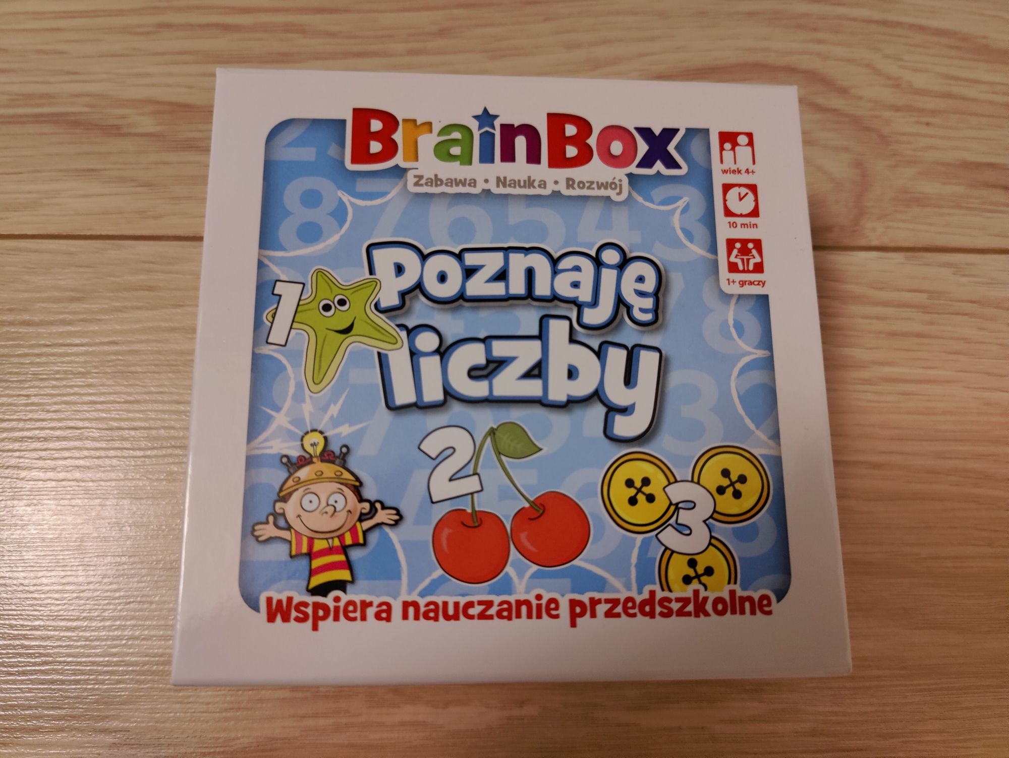 BrainBox Poznaję Liczby gra edukacyjna dla dzieci 4+
