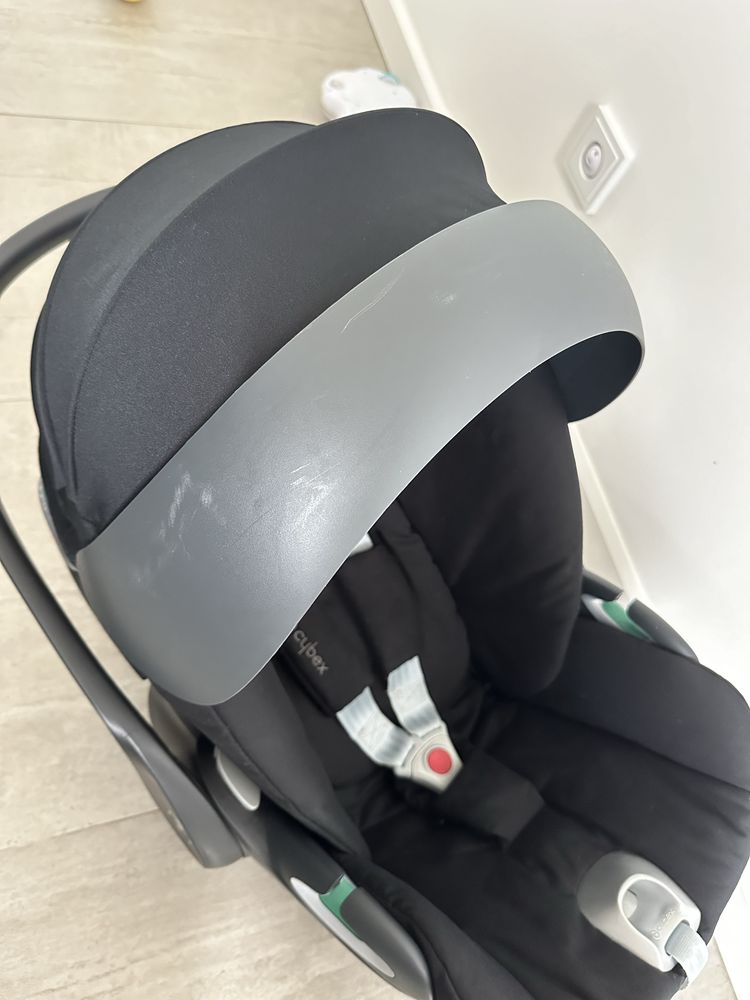 Fotelik cybex cloud z2 i-size baza deep black GRATIS adaptery