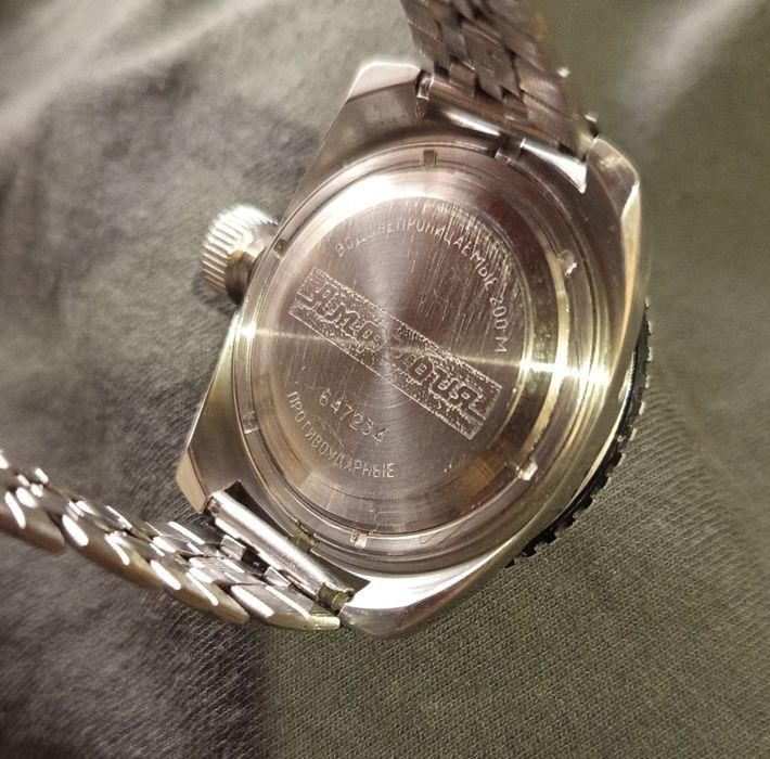 Часы Восток.ччз.Амфибия 200м.кастом. Антимагнит. Мод.