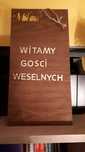 Tablica weselna polecam
