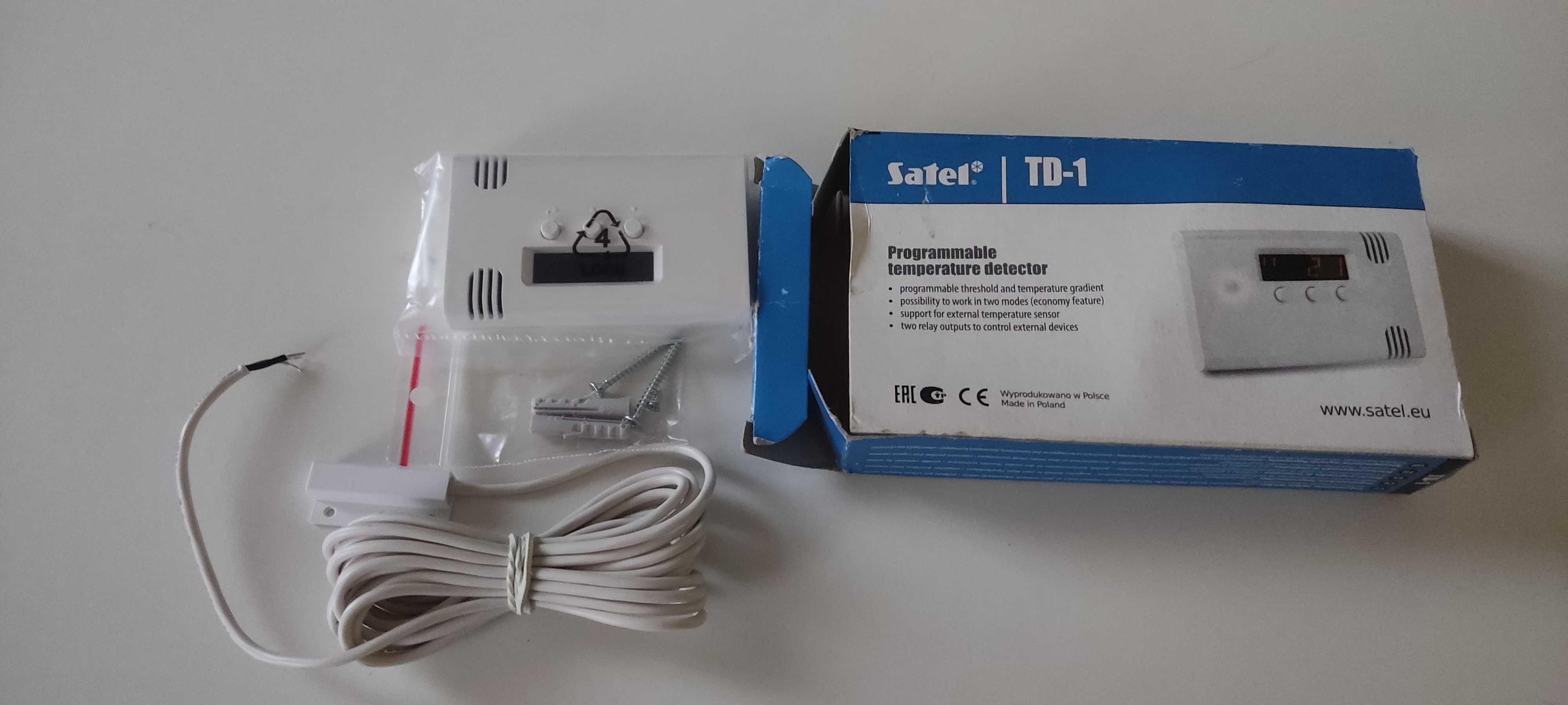 Czujnik temp satel td-1 Programowalny Nowy Dwa Pomiary