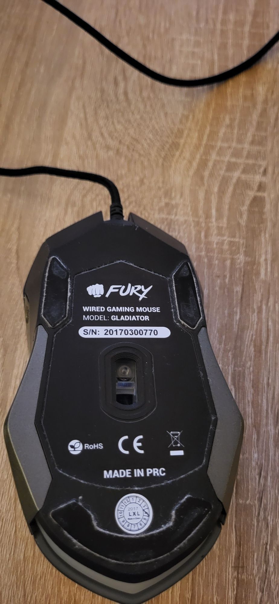 Mysz do komputera Fury Gladiator