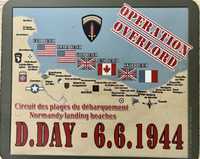 D Day Overlord podkładka staroć kolekcja