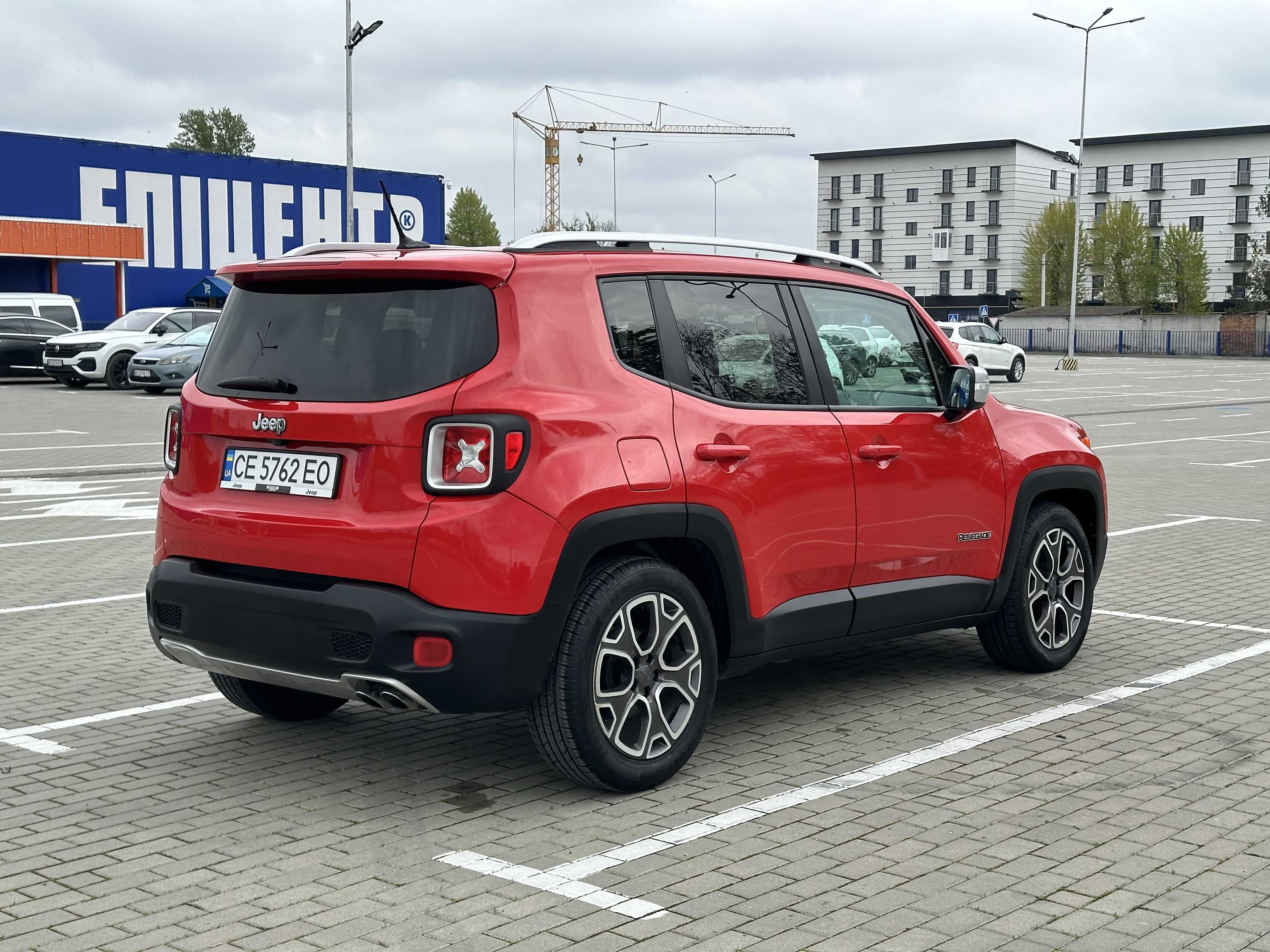 Продам Jeep Renegade 2015 Limited 2.4 автомат.