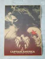 Плакати А3 Marvel `The Winter Soldier`, Марверл,