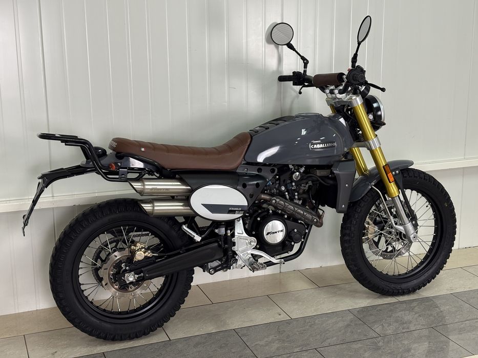 Fantic caballero 125 #Kat B A1 #ABS #Scrambler