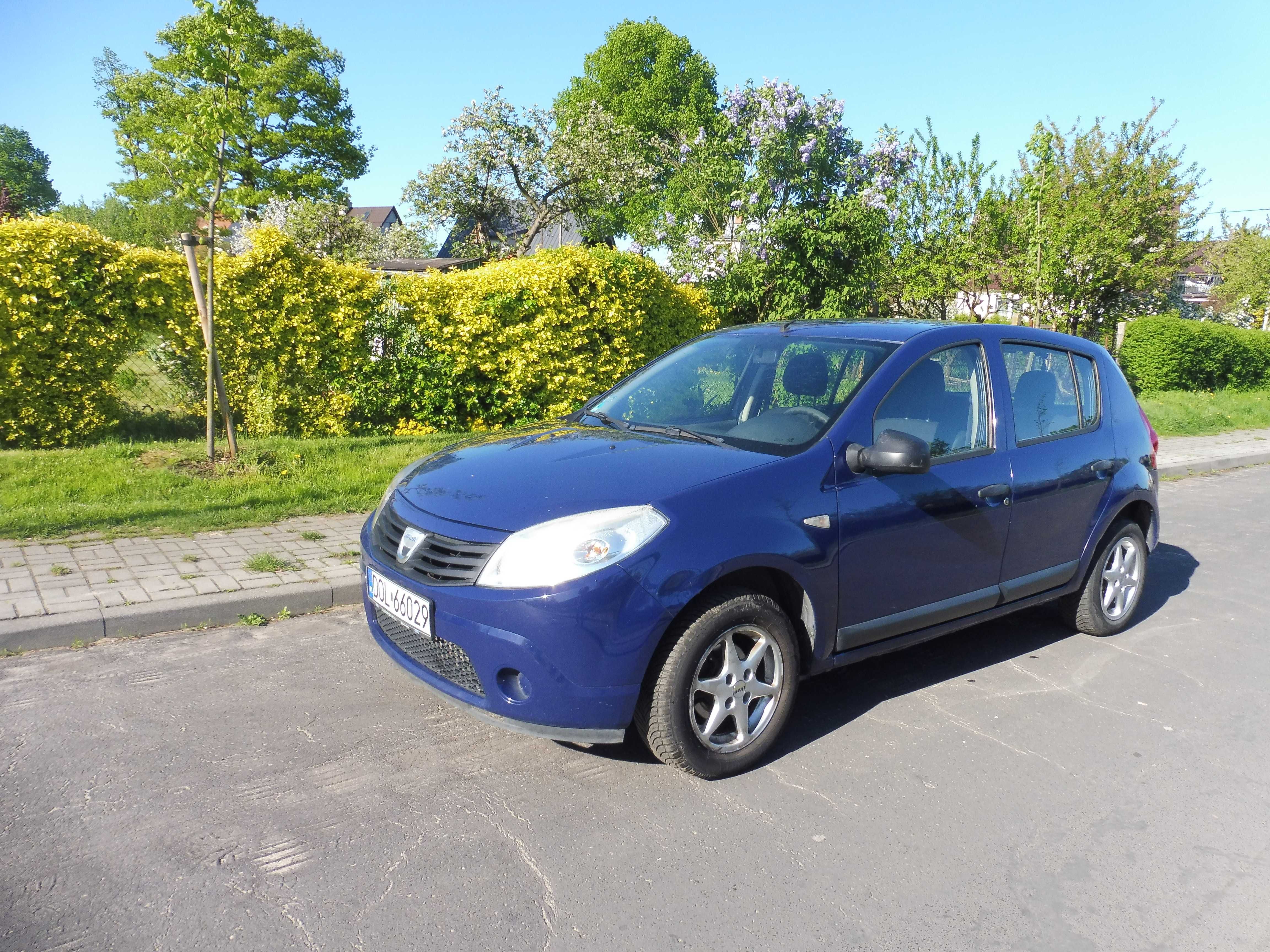 Dacia Sandero z klimatyzacja sprawna oplaty 04 2026 r