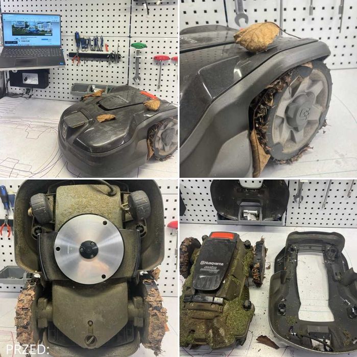 Serwis zimowy dla kosiarek automatycznych Husqvarna Stiga, Cedrus