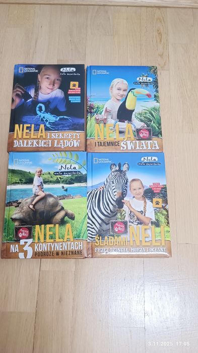 Nela Mała Reporterka,- 5 książek- National Geographic