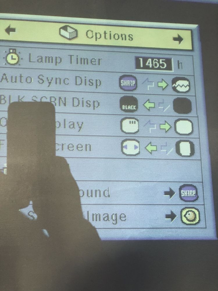 Projektor sharp XG-NV5XU