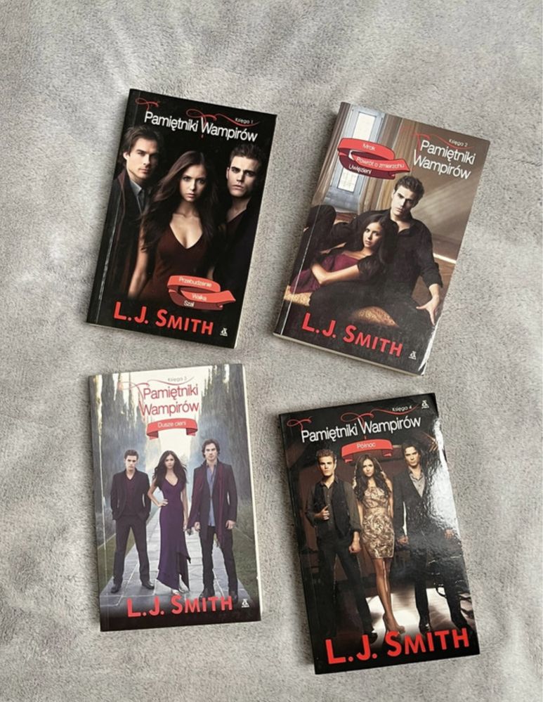 Pamiętniki wampirów zestaw 4 książek
