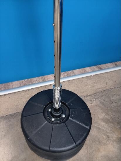 Punching Ball de Boxe com Base Lastrada Preto