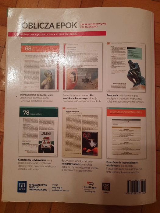 Oblicza epok 4 podręcznik