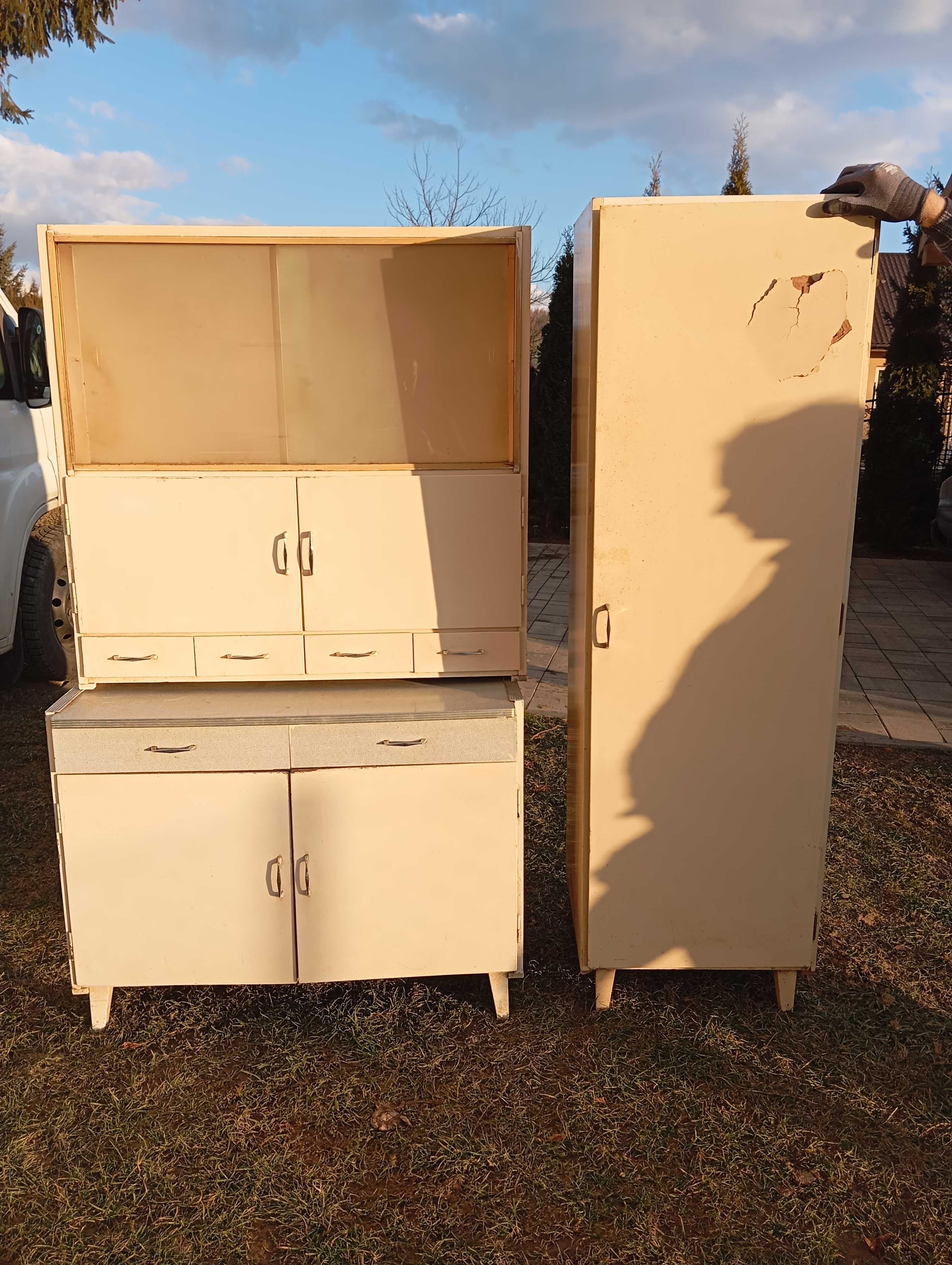 Kredens szafka PRL vintage PRL loft antyk