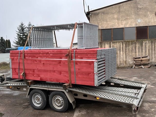 RUSZTOWANIE UŹYWANE idealnie na docieplenia ,domki 113,40 m2