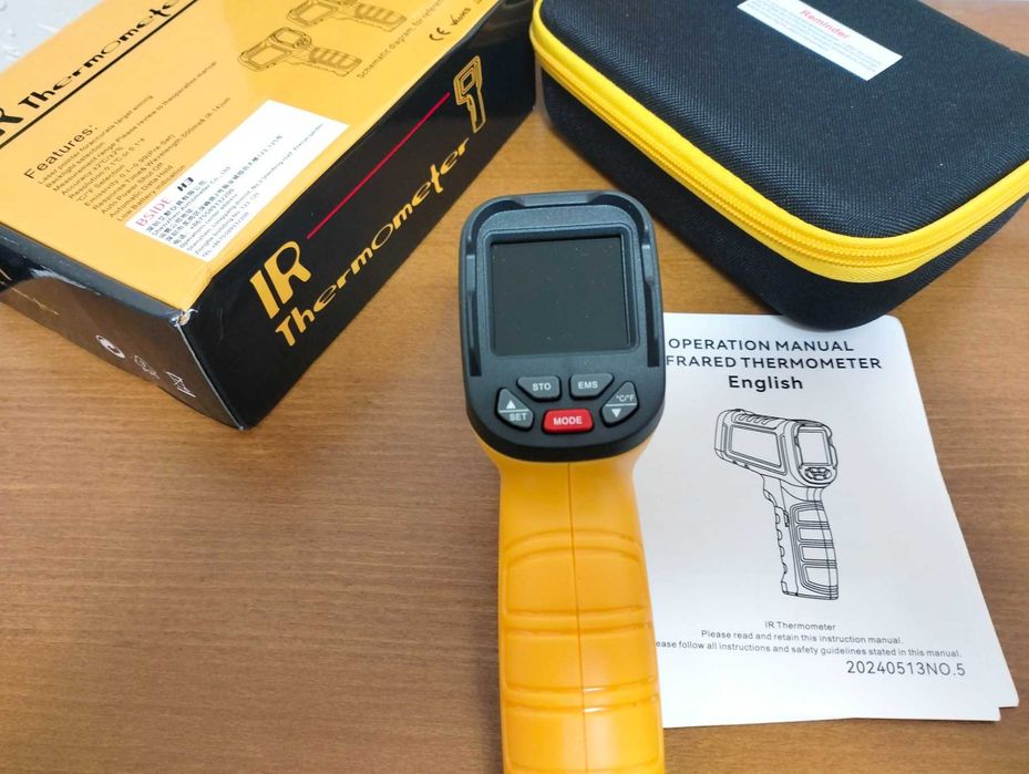 Інфрачервоний термометр BSIDE H3 (от -50 ºC до +1400 ºC) D:S=50:1