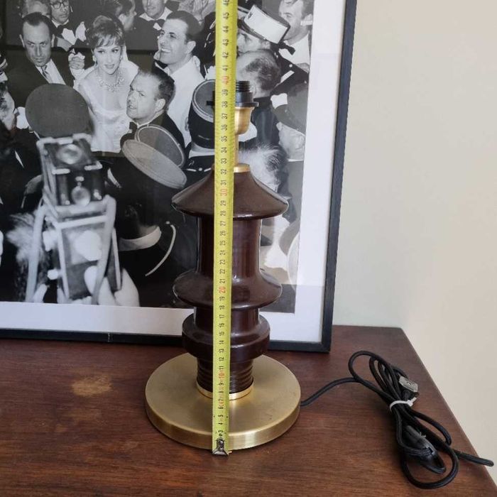 Candeeiro de Mesa em Porcelana