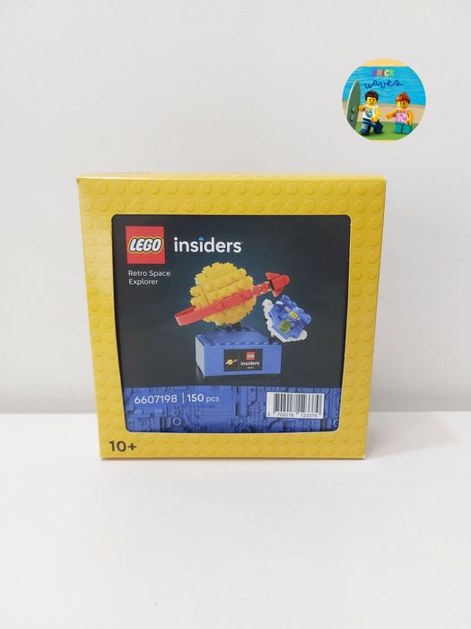 ENVIO GRATIS-LEGO 660.7198 Retro Space Explorer (Insiders)