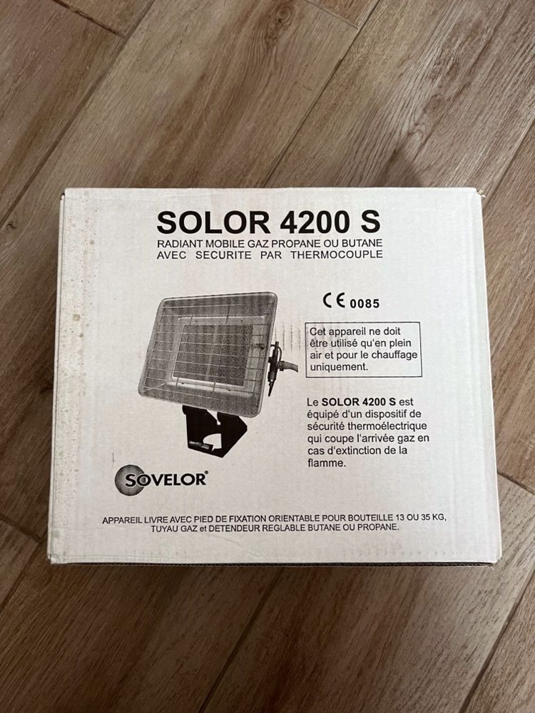 Газовый инфракрасный обогреватель Sovelor Solor 4200 S