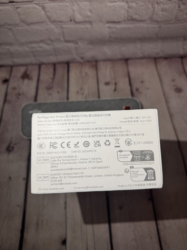 Принтер PeriPage A40