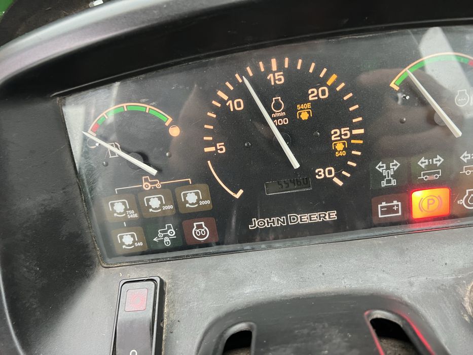 Traktor Ciągnik komuralny ogrodniczy Plug do śniegu John deere 4410