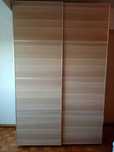 Roupeiro PAX MEHAMN de carvalho 150x66x236 cm
