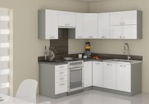 Nowoczesna Kuchnia meble kuchenne IGA 3 kolory polysk MDF MODUŁOWA HIT