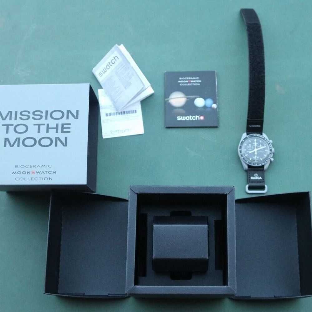 Omega x Swatch SO33M100 Moon - Ostatnie Sztuki Online