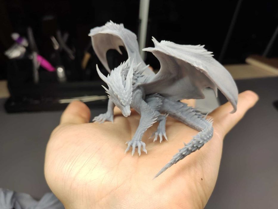 Żywiczny Druk 3D na zamówienie SLA FDM Figurki Miniaturki DnD Bits