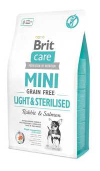 Brit Care Mini Light & Sterilised корм для собак малих порід 2кг 7кг