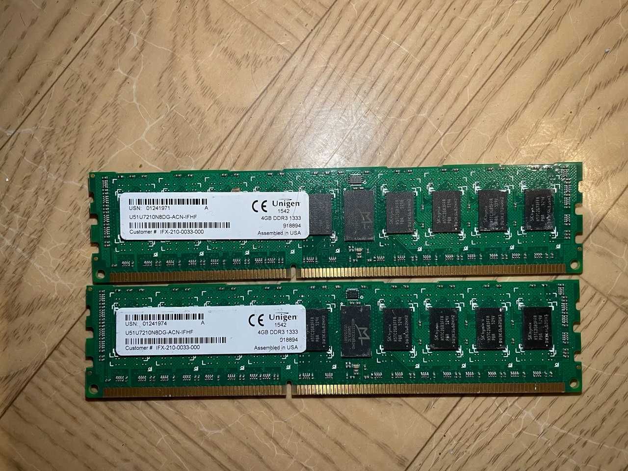 Память Samsung 4GB DDR3 RAM 1333MHz SODIMM для ноутбуків