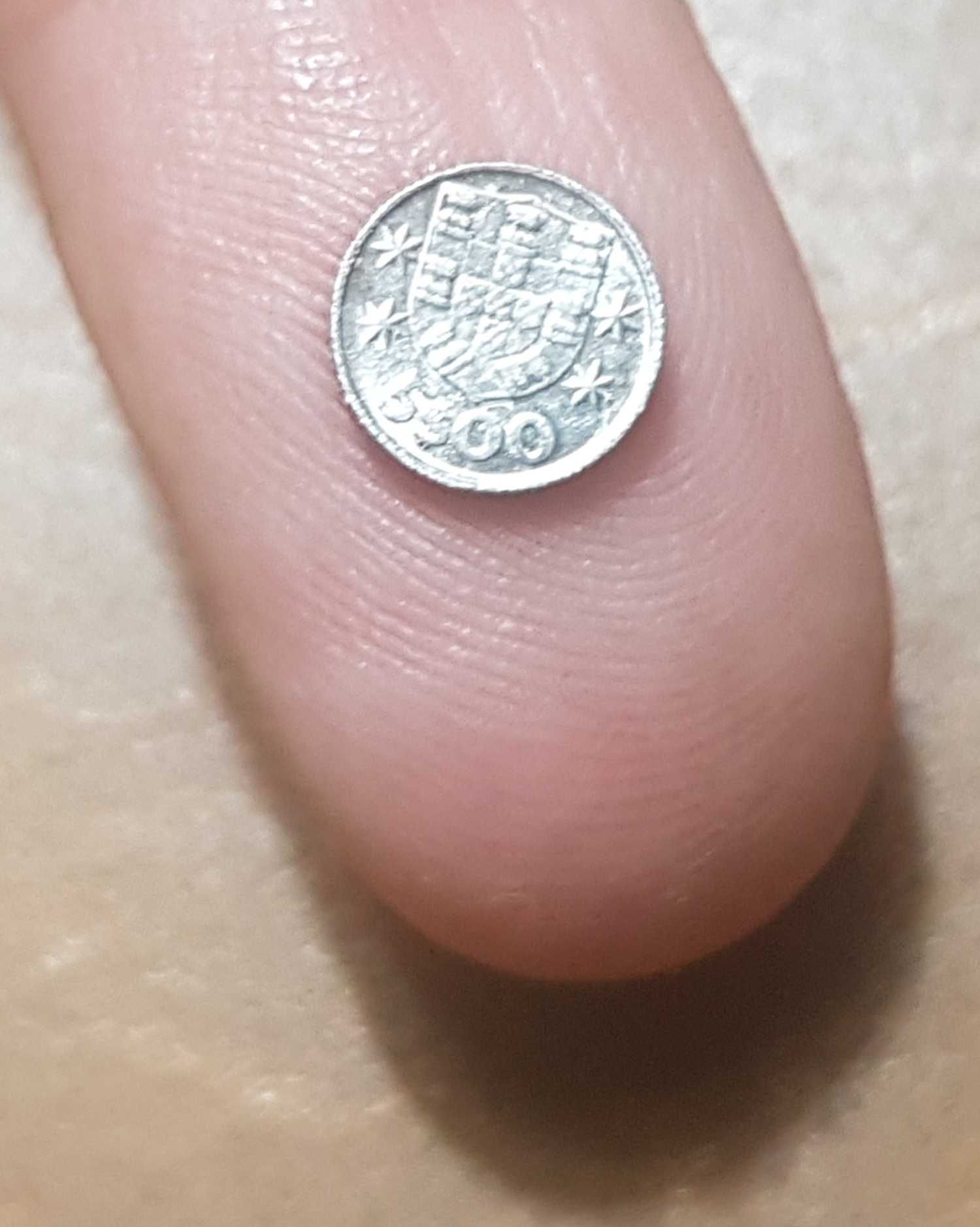 miniatura de moeda de 5 escudos