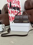 Сумка Jacquemus Le Grand Bambino mini шкіра | шоколадна