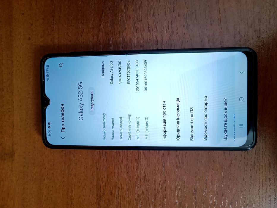 Samsung galaxy A32 5g