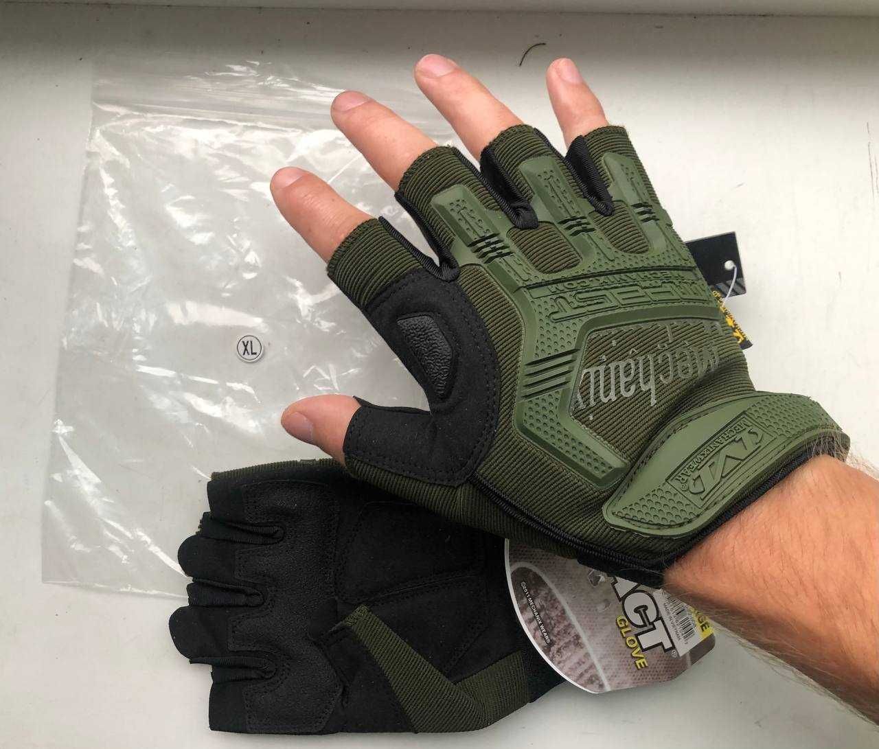 Безпалі Тактичні рукавиці Mechanix M-Pact / Перчатки