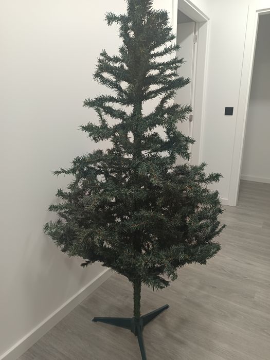 Árvore de natal usada