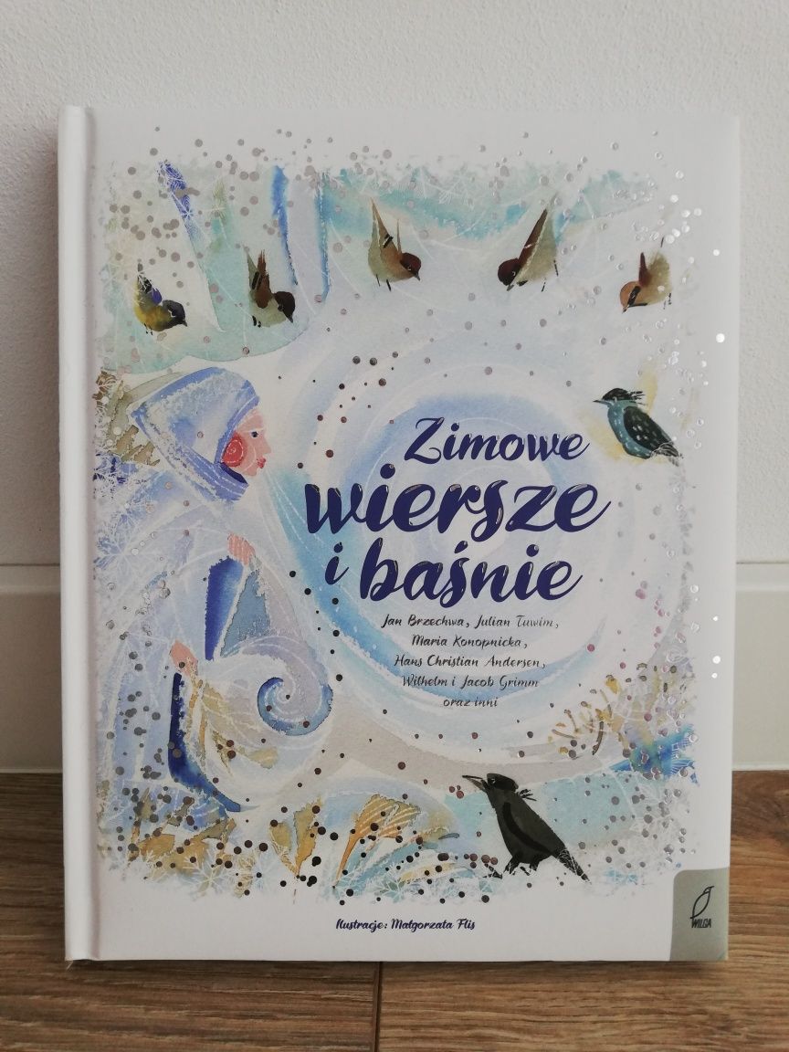 Książka czytanka na dobranoc zimowe wiersze i baśnie