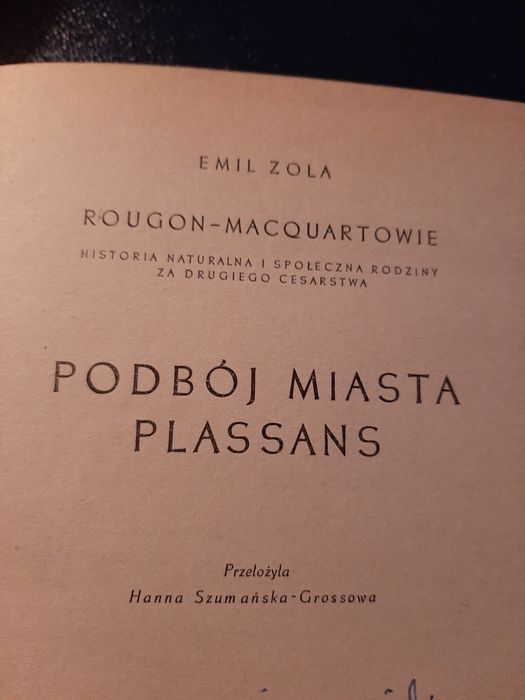 Podbój miasta  Plassans. Emil Zola