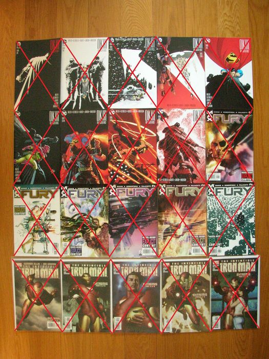 Lote Comics em inglês (Marvel, DC, Dark Horse, Image, IDW, etc.)