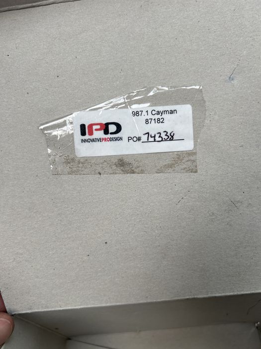 Kit Admissão IPD e Borboleta para Porsche Cayman S 06-08