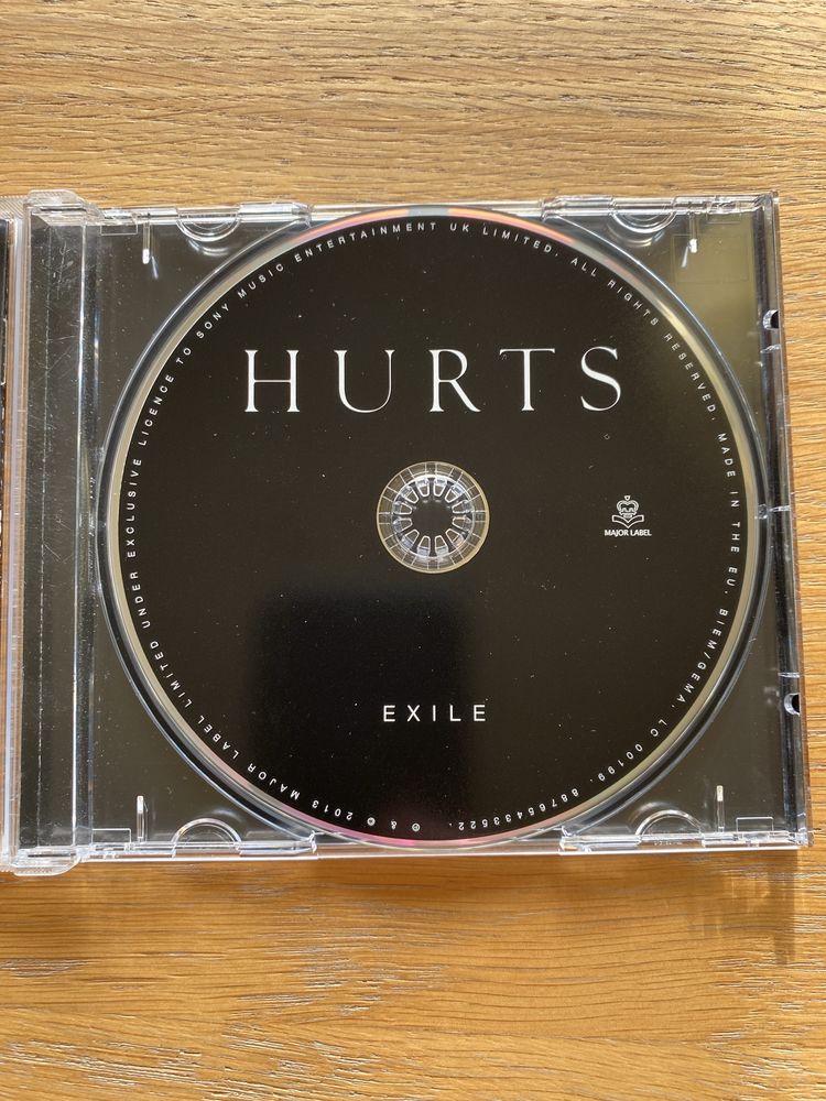 CD Hurts - Exile z autografami