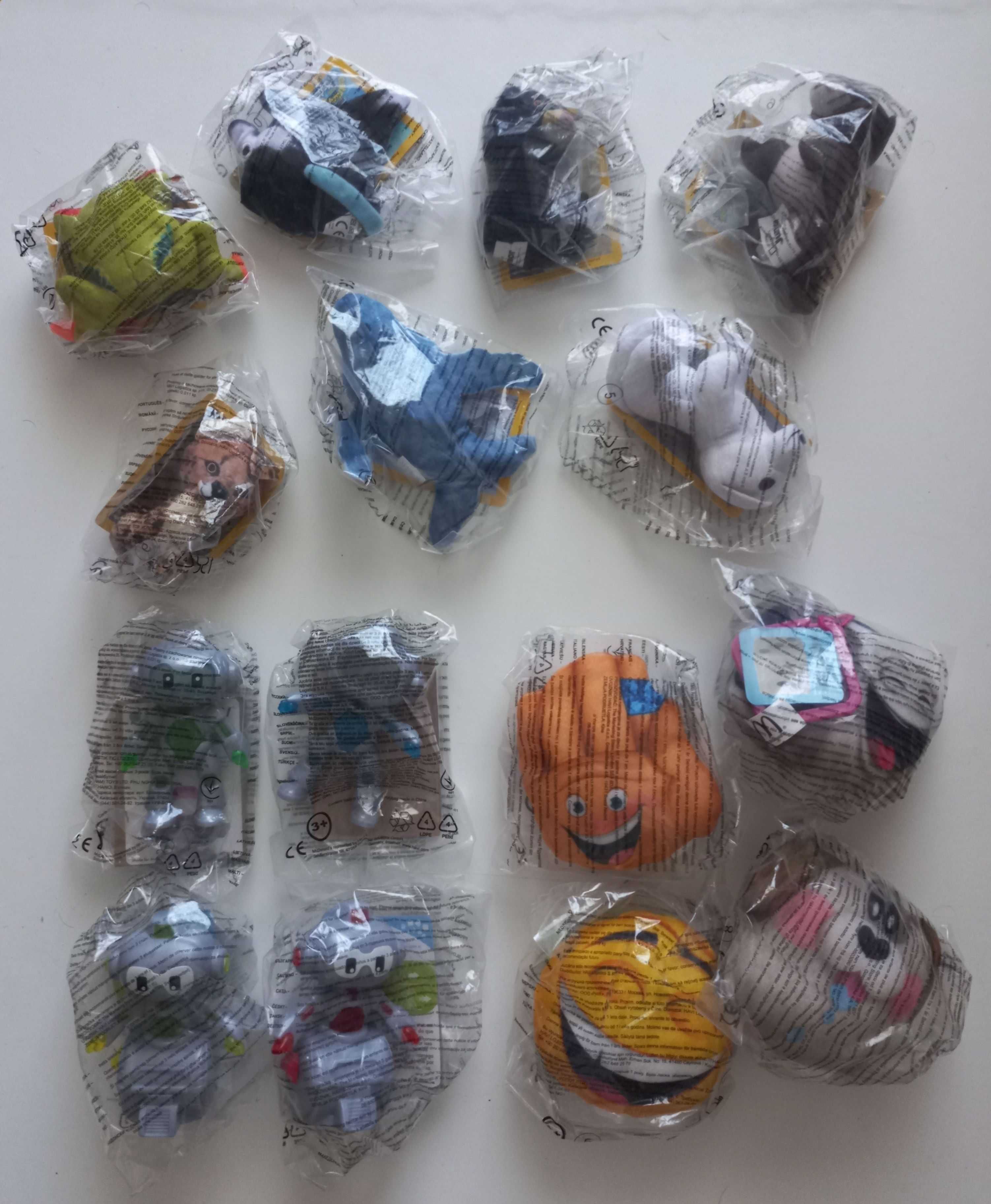 Bonecos Happy Meal McDonalds/Burger King/Pizza Hut