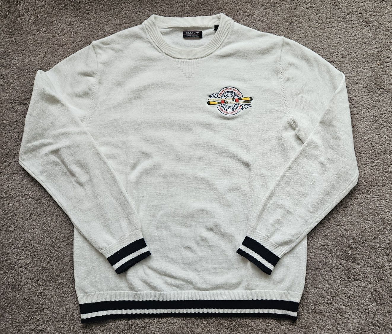 Sweter Gant Rough Weather bawełna rozm. M