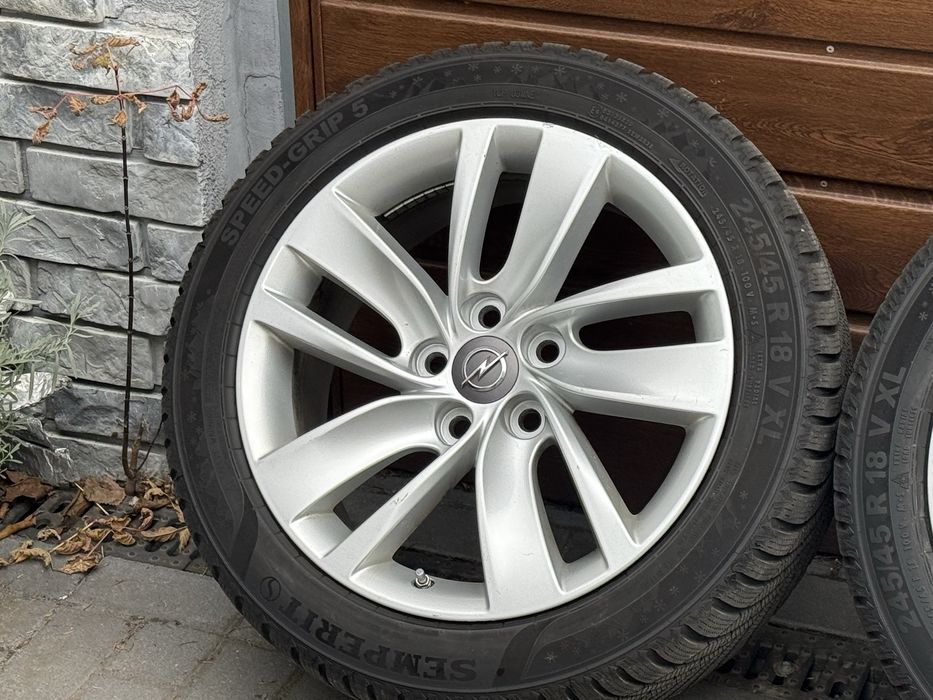 Kola zimowe 24r alufelgi opel insignia 5x120 km 245/45/18