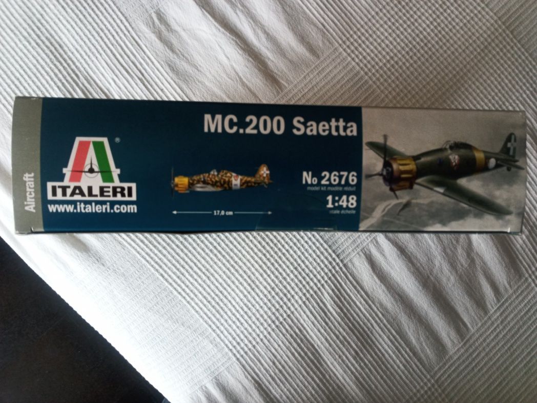 Italeri 1:48 Macchi MC.200 Saetta 2676 Zapieczętowane pudełko