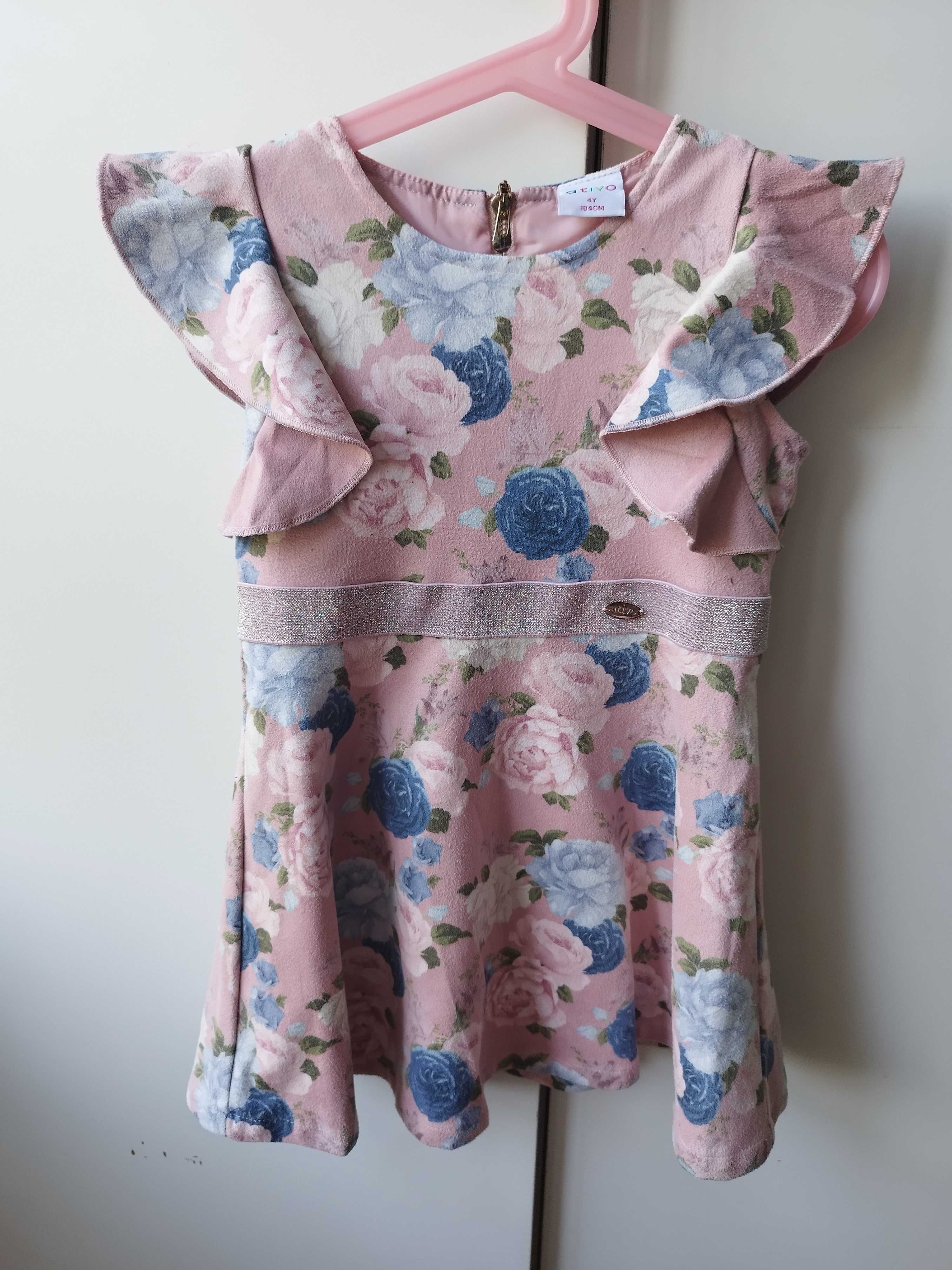 Vestido Camurça Ativo 4 Anos