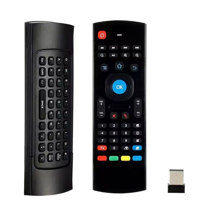 Comando tv com teclado universal