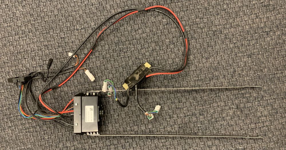 Gniazdo baterii i zasilania z Haibike Adventr Flyon