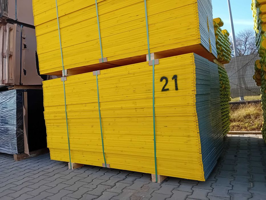 Sklejka budowlana, szalunki stropowe, podpora budowlana dźwigar korona